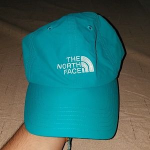 Teal North Face hat